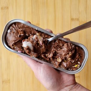 Easter Egg Stuffed Fudge Tray