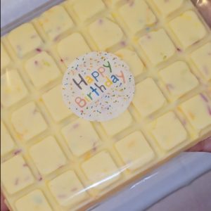 Happy Birthday Slab *Delivery Included